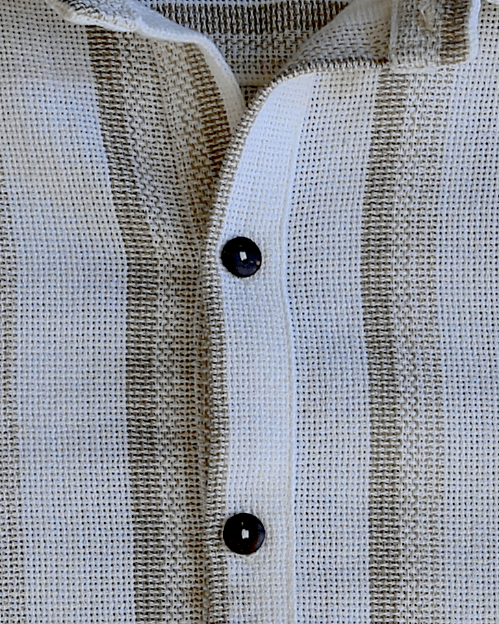 Camisa tejido textura - Baige