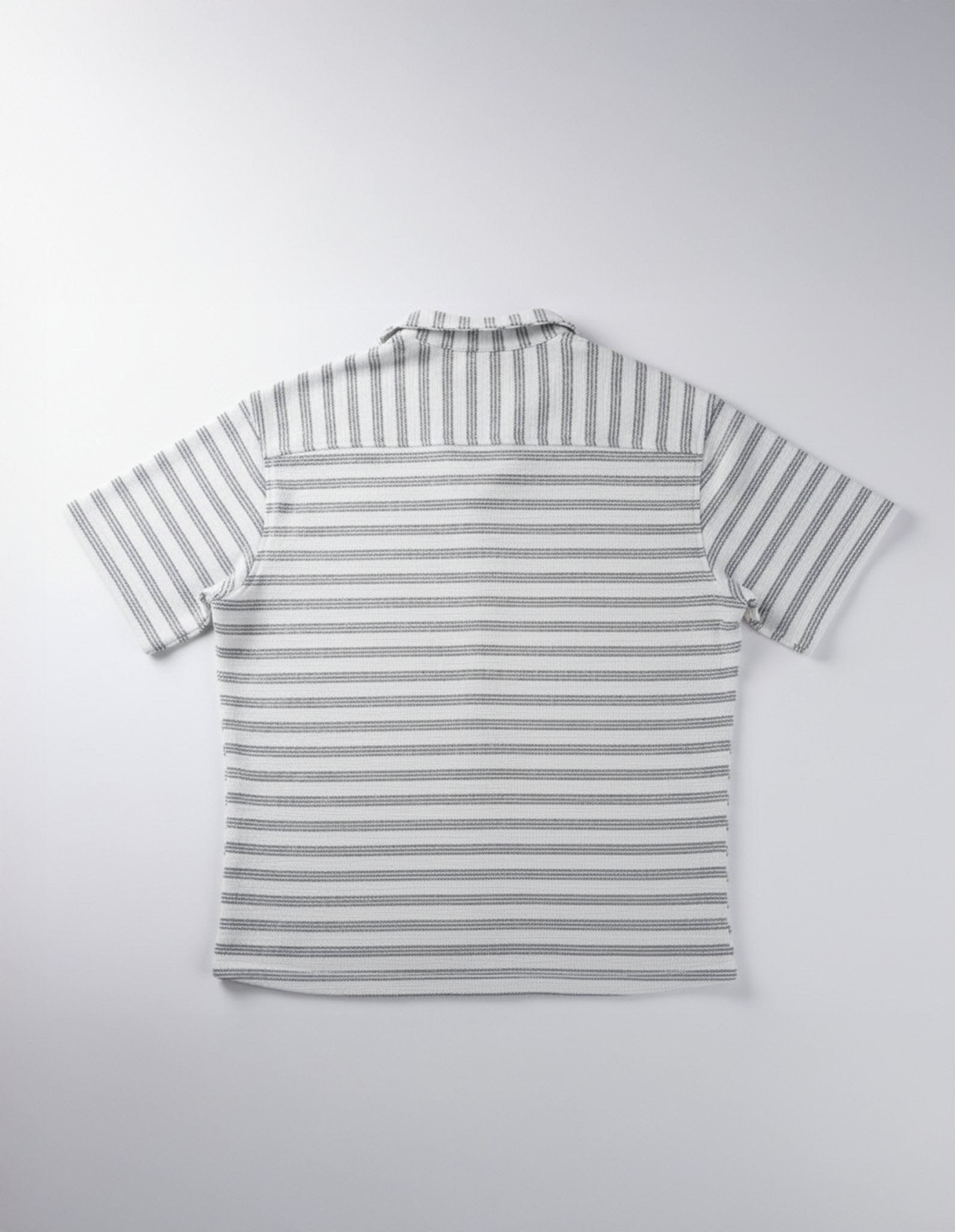 Camisa tejido textura - Azul